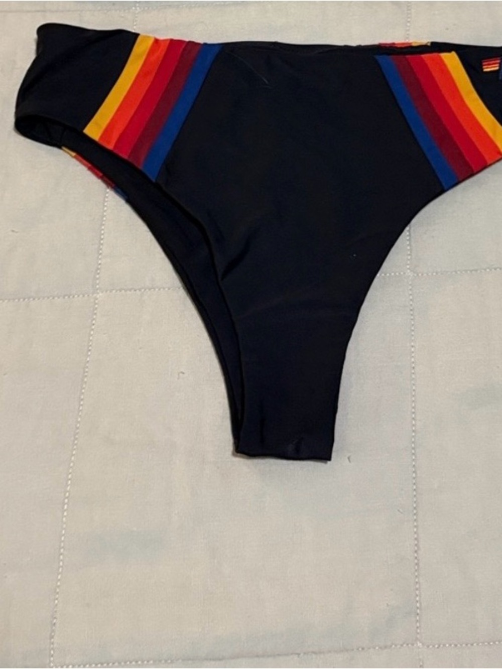 Aviator Nation Black Bikini (BOTTOMS ONLY) - Picture 3 of 5